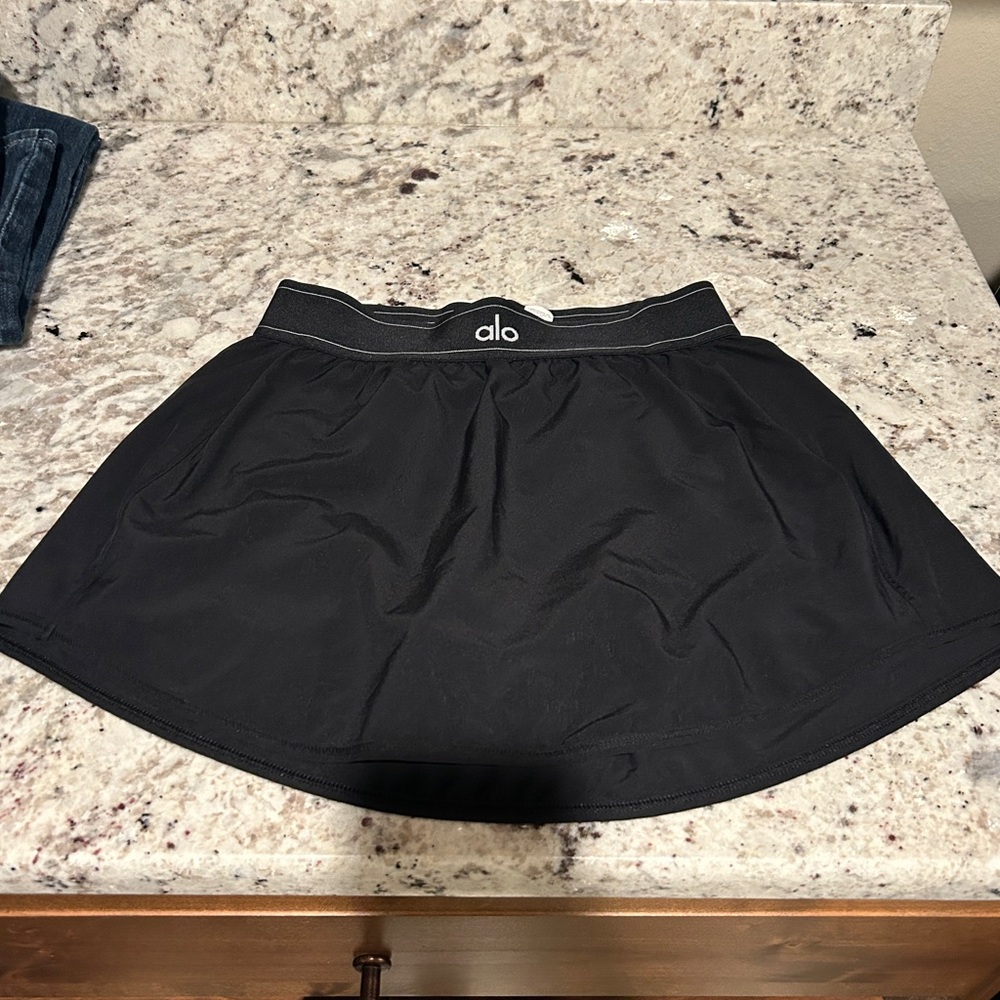 ALO Yoga Black Mini Skirt